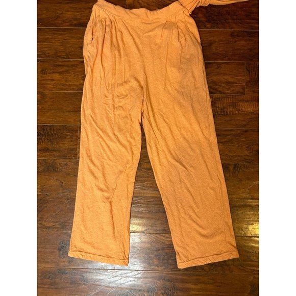 Free People beach color Peach two piece outfit size medium - Picture 3 of 12